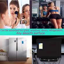 2件装便携式双面硅胶吸盘手机支架 | 角度可调，设计紧凑，适用于化妆、跳舞、健身、瑜伽、淋浴、看电视和录像 - 彩色 - 查看 6