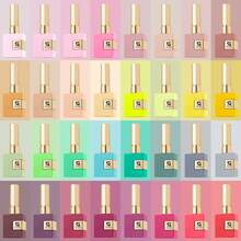 16ml 凝膠指甲油 66色瓶裝對色 浸泡式脫色 UV LED 凝膠指甲油 需 3 步底層與頂層塗層 長效高光裸色粉色亮片霓虹紅美甲 自用沙龍美甲聖誕節情人節禮物 沙龍級品質 - 彩色 - 查看 6