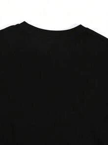 This Side Up, Fragile, Handle With Care, Funny Generation Z T-Shirt - Black - View 5