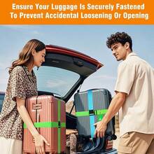 Dây đai hành lý cá nhân hóa cho vali, Dây đai hành lý tùy chỉnh có tên, Dây đai vali nylon tùy chỉnh có tên, Nhãn nhận dạng hành lý, Dây đai vali để giữ vali lại với nhau, Dây thắt lưng vali, Dây quấn hành lý cho vali - Nhiều màu - Xem 2