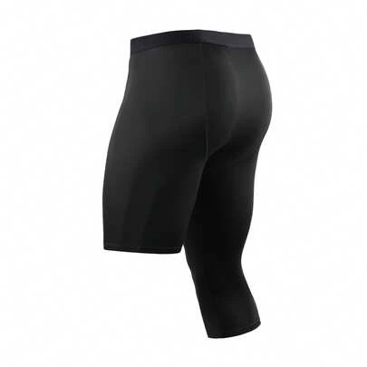 男士运动压缩裤，舒适透气，适合锻炼、健身、跑步