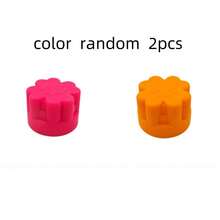 2个装硅胶开瓶器，罐盖移除器，通用瓶盖开启器，防滑 - 顏色隨機 - 查看 5