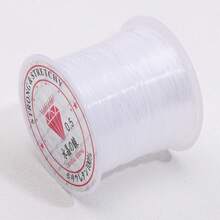 Dây xâu hạt 0.2-0.8mm, dây nylon trong suốt không co giãn, nguyên liệu làm trang sức bán sỉ - # - Xem 10