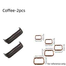 1/2 pièces Sac DIY Bouche carrée Bordure dorée  PU, Augmente la position des trous de couture, Convient pour les charnières de matériel de bagages, les supports de sac nuage, les clips de bouche de sac tressé, les clips de sac à main, la production de portefeuille DIY, Multifonctionnel - Multicolore - Voir 45