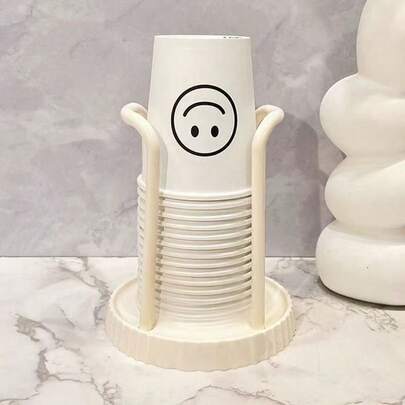 一次性杯子分配器，可爱多功能桌面杯架，适用于酒吧和客厅