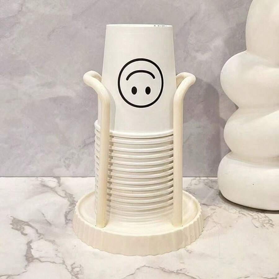 Disposable Cup Dispenser, Cute Multifunctional Desktop Cup Holder, Suitable For Bar And Living Room - Multicolor - View 1