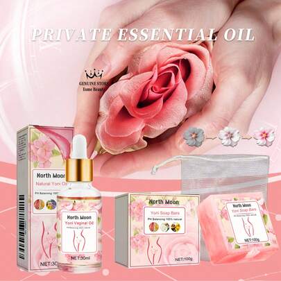 30毫升保湿紧致精油，100克香皂，滋养保湿，持续保湿提亮，改善暗沉松弛，更紧致保湿，呵护滋养精油，清新花香，重现青春光彩，温和洁面皂，持久留香