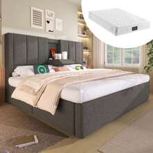 Bed Frames - Grey - View 5