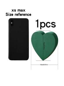 20片/10片/5片/4片/2片 19厘米/7.48英寸 * 15厘米/5.91英寸 * 8厘米/2.54英寸 圆形绿色干湿两用花泥，人造花泥块，适用于婚礼、插花 - 彩色 - 查看 24