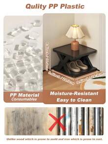 9-Tier Foldable Shoe Rack, Space-Saving Vertical Design For Entryways, Living Rooms, Bedrooms, Closets, Balconies, And College Dorms. Essential Organization Rack. Three-Tier Or Nine-Tier Heavy-Duty Shoe Rack, Foldable And Stackable. Space-Saving Narrow Design. Sturdy Plastic Shoe Rack Suitable For Entryways, Wardrobes, Bedrooms, Apartments-Easy Assembly, Compact Design, Lightweight Multi-Tier Shelving For Home Organization. 9-Tier Entryway Shoe Cabinet: Space-Saving Shoe Rack, Stackable Plastic Shoe Organizer - Shoe Storage Box Suitable For All Shoe Types. Shoe Organization And Storage - Narrow Design Fits Hallways, Entryways, And Bedrooms. - Nhiều màu - Xem 10