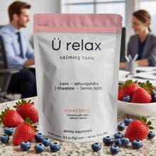 U Relax Calming Tonic 15 Packets MIXED BERRY Flavor Relax Calming Drink US STCOK-HHYD - 1 - 查看 6