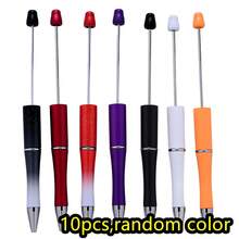 4Amazonia 10/50Pcs Fashion Black Ink Bead Ballpoint Pen DIY Kit Cool Metal Pens For Students, Teachers, Graduation Gifts - Black Ink Office Supplies - Multicolor - View 16