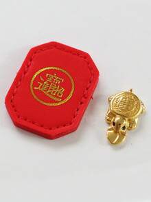 风水招财龟钱包挂件，咬钱龟摆件，保佑长寿和财运亨通 - 彩色 - 查看 7