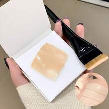 SHAQINUO Kertas Pencampur Makeup Profesional, 100 Lembar Per Buku. Tipis, Kuat, dan Tahan Sobek, Sekali Pakai. Mencampur Warna Secara Alami, Mudah Dibawa, Dilengkapi dengan Tongkat Pencampur. - Clear - View 11