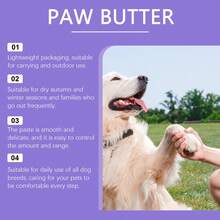 Dog Paw Soothing Balm - Gentle Cleansing, Moisturizing, Relieves Dry Paws, Comfortable Care Ointment - Multicolor - View 7