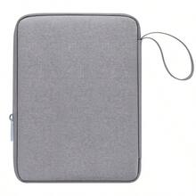 Computer/IPad Protective Case, Laptop Sleeve, Tablet Storage Pouch - Grey - View 4
