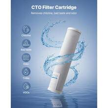 Water Filter Cartridges - Bloc Kohle CTO 115 x 507 mm (2 pièces) - Voir 2
