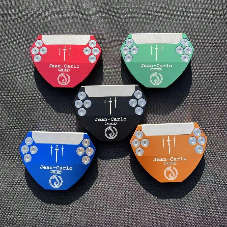 Jean Carlo 高尔夫推杆训练球头 | 家用/办公室内高尔夫练习装备 | 初学者入门套装替换件 | 兼容任何推杆