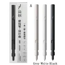 3/6/12pcs Quick-Drying Waterproof Smudge-Proof 0.5mm Black Water-Based Pens, Quiet Signature Pens Essential For Office, School, Back To School - Sets - View 13