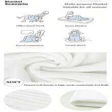 Clown Plims Blanket Cartoon Plush Awesome Soft Throw Blankets For Home AutumnWinter - màu đen - Xem 4