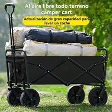 R-IWNG Carrito Pble con Ruedas Girias - Carga Máxima 150 Kg  Lateral Incluida Fácil de Pr para Mueres Adultas Portátil para Transportar Mercías Niños y Mascotas - 1 - Ver 5