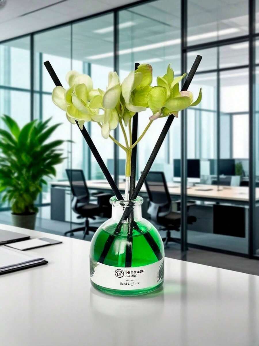 Difusor de Aromas con Varitas de Bambú  50 ml  Sin Fuego  Ideal para Hogar, Oficina y Baño,difusor de aromas,  difusor con varitas,  difusor sin fuego,  difusor de aceite esencial,  aromatizante de ambiente,  difusor de bambú,  difusor de esencias,  difusor de fragancia para casa, regalo para hogar,  decoración aromática,  kit aromatizante,  regalo para mujer,  regalo para oficina - Bambú - Ver 1