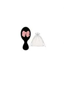 2/3/6/15/30pcs Spa Sleepover Party Supplies, Hair Washing Styling Comb, Bow Decor Hair Brush, Satin Hair Scrunchies, Organza Gift Bags, Suitable For Bachelorette Slumber Party, Wedding Bridesmaid Gifts, Proposal Favors, Theme Party Souvenirs - Multicolor - View 17