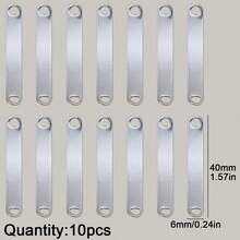 30/50pcs Stainless Steel Connector Rods, DIY Jewelry Making, Handmade Beading Craft Supplies - DIY - View 13