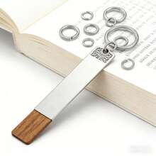 200-częściowe otwarte kółka zaciskowe ze stali nierdzewnej do tworzenia biżuterii, akcesoria DIY, podwójne łączniki kółek zaciskowych - Srebro - Zobacz 3