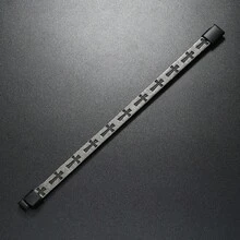 1条合金手链，十字印花，磁扣，多层简约PU皮革手链 - 手環 - 查看 2