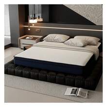 King Size Hybrid Mattress In A Box, Medium Firmness With Viscoelastic Foam And Pocket Springs, Pressure Relief, Cool And Comfortable Sleep, Reinforced Edge Support - Black - View 9