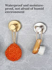 Vacuum Suction Cup Hook + Slipper Rack Combo Set, Reusable No Drill Wall Mounted Hooks For Kitchen, Bathroom, Coat Rack, Bathroom Suction Cup Hooks - Multicolor - View 6