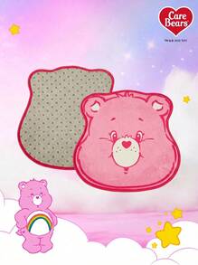 Care Bears X PETSIN 1PC Pet Cat Dog Universal Pink Bear Cartoon Cute Pattern Printed Plush Warm And Comfortable Dog Sleeping Mat - Bear head floor mat - View 1