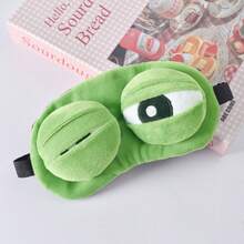 1pc Kids Cartoon Sleep Eye Mask, Plush Cute Sleeping Eye Cover, Relieve Eye Fatigue, Funny Adorable Eye Mask - Multicolor - View 11