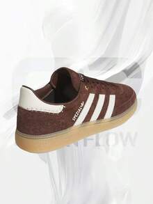 Adidas Handball Spezial 'Auburn Off White' (Women's)– Women's Lifestyle Sneakers – Shoes For Woman -Vintage -Spring & Summer-Inspired Running Shoes, Shock-Absorbing Comfort, Gym To Streetwear Casual Wear-Easter Gift–JQ4489 - Nâu đỏ/Trắng ngà/Nướng kẹo cao su - Xem 3