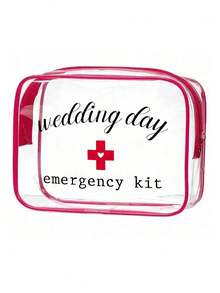 新娘周末旅行包 | 新娘送礼会礼物 | 小型化妆包 伴娘礼物 送给闺蜜 | 女士旅行洗漱包 | 沙滩包必备 | 可爱女士手提包 化妆包 化妆品收纳包 化妆品收纳袋 透明化妆包 洗漱包 旅行洗漱包 度假必备 旅行礼物 女士 - 彩色 - 查看 6