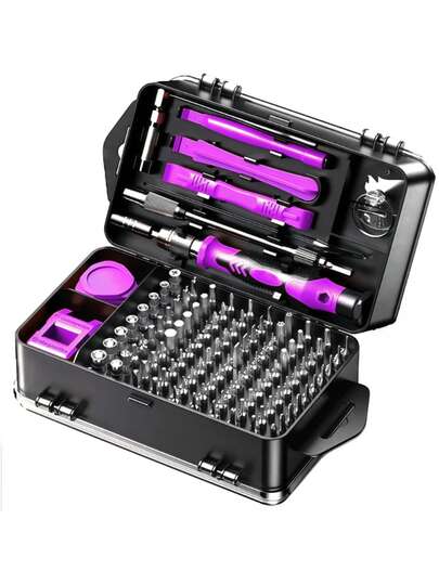 1 Set Mini Repair Tool Kit, Suitable For Computer, Laptop And Glasses Repair - Precision Screwdriver Set, Equipped With Torx/Tri-Wing Screwdriver Bits, Made Of CRV Steel, No Installation Required, Ideal For Tech Devices, Smartphones, Tablets (DIY And Travel)
