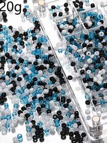 Blue Series Atmosphere Limited Edition Ins Style Glass Rice Bead Beads Scattered Beads DIY Handmade Bead Bracelet Necklace Matching - Multicolor - View 16