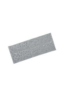 4件套休闲百搭简约纯色水钻发带女士头巾时尚发饰优雅发箍夏季穿搭 - 彩色 - 查看 4