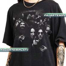 Wizard Party Shirt, Magic Club Meme Vintage T-Shirt, Gift For Woman And Man Unisex T-Shirt FD - 黑色 - 查看 1