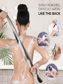 2个装非洲网状海绵，非洲去角质网，非洲沐浴海绵，非洲洗衣网，非洲加纳磨砂巾，身体去角质长网沐浴磨砂膏背部磨砂器，令肌肤光滑 - 2pc - 查看 5