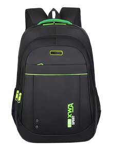 Backpack Boy Junior High School Student High School Student Schoolbag Korean Version Large Capacity Double Shoulder Bag Women's Casual Travel Bag Computer Bag - Multicolor - View 10