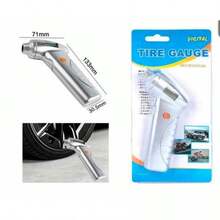 Medidor de Presión de Llantas Portátil SW8855H - Manómetro de Precisión para Auto,  y Bicicleta - Diseño Ergonómico - Unitalla - Ver 2