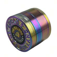 1pc Dog Head Design 4-Layer Manual Grinder, Portable Grinder, Household Item, Gift For Valentine's Day And Halloween - Multicolor - View 2