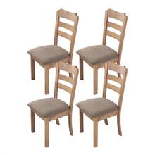 1/2/4/6pcs Plaid Pattern Stretch Dining Chair Covers, Removable & Washable Chair Slipcovers For Dining Room, Kitchen - Multicolor - View 24