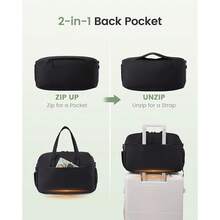 Small Gym Bag For Women With Large Tumbler Holder Pocket, Carry On Weekender Travel Duffel Bag With Shoe Compartment, Overnight Mini Personal Bag With Pouch For Workout Sport Dance Yoga - 黑色 - 查看 5