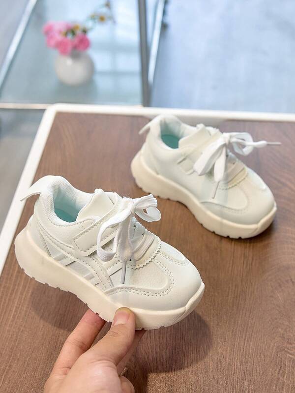 1 đôi giày thể thao cổ thấp unisex mới, chống mài mòn và chống trượt, giày chạy bộ cho trẻ em, giày casual thời trang đa năng cho học sinh, phù hợp cho mọi mùa.