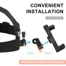 50pcs/9pcs/4pcs/2pcs Universal Head & Chest Mount Holder, Adjustable Phone & Camera Strap Clip, Suitable For POV Vlogging Live Streaming, Compatible With Smartphones, Action Cameras, Outdoor Sports Filming & Recording Accessories For Travel, Fishing, Cycling, Skiing, Skateboarding And More - Multicolor - View 9