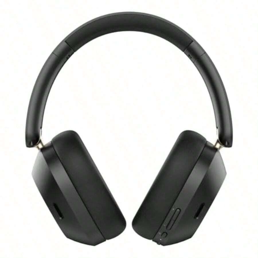 realme TechLife Studio H1 Over The Ear Headphone with 70Hours Playtime 360° Spatial Audio 40mm Drivers 80ms Superlow Latency 43 dB Adaptive ANC Rojo - Negro1 - Ver 1