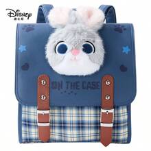 Disney Mochila escolar con licencia oficial de Zootopia, nueva mochila de viaje ligera de estilo británico para exteriores - A - Ver 10